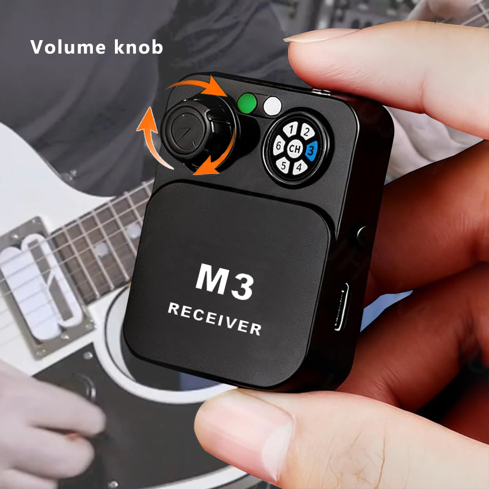 In Ear Monitors For Singers - 2.4G Sistem Monitor In-Ear Nirkabel, Stereo,