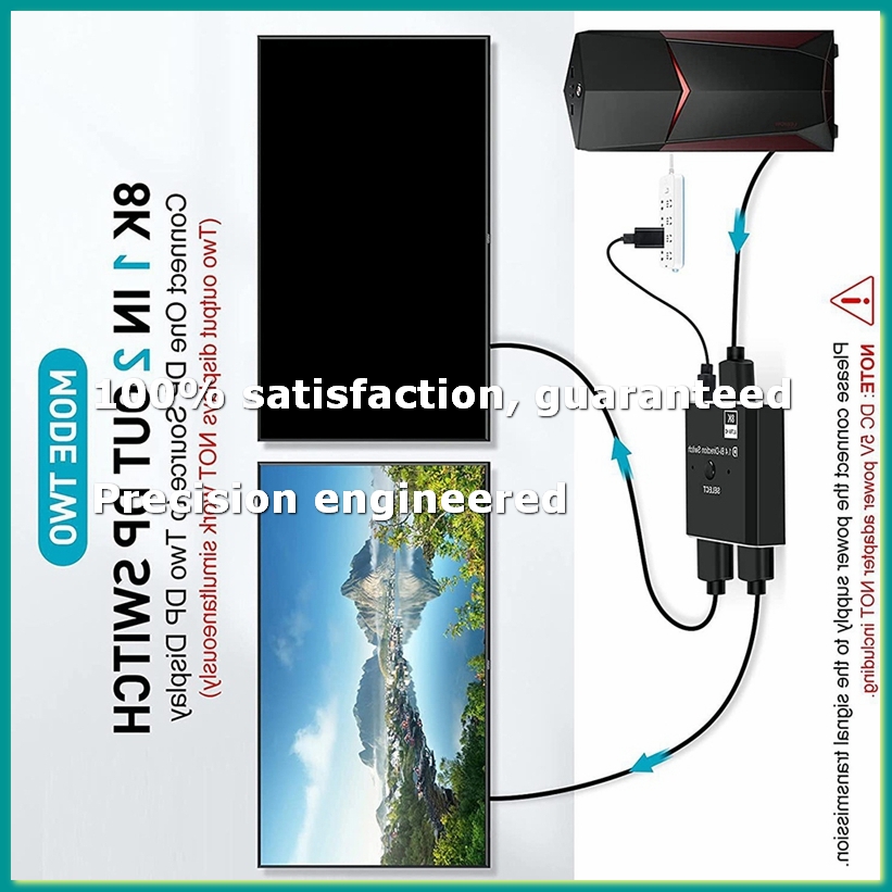 Laptops - Sakelar DisplayPort 8K 2 in 1