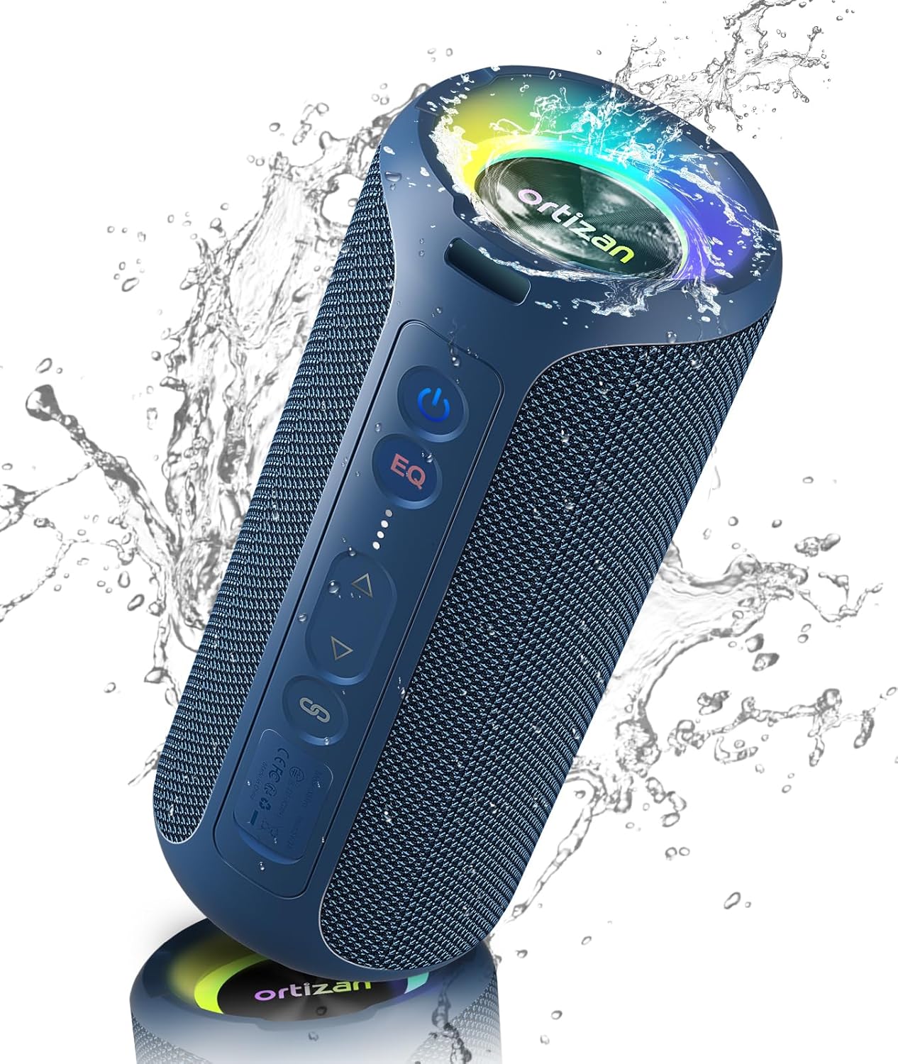 Ortiza Speaker Bluetooth nirka - Portable Bluetooth Speaker Waterproof Ipx7 ulasan dan harga