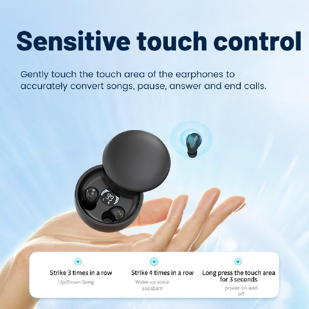 Earbud Mini Tak Terlihat Headp - Sleep Mask Headphones Bluetooth ulasan dan harga
