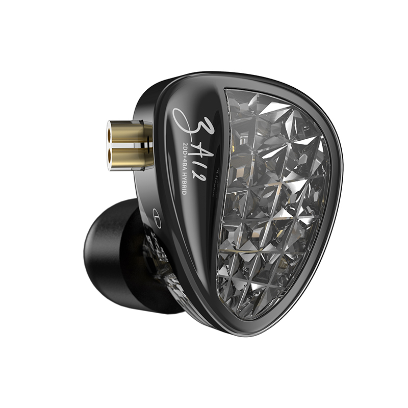 KZ ZA12 earphone Hybrid, Heads - Planar Magnetic Iem Earphones ulasan dan harga