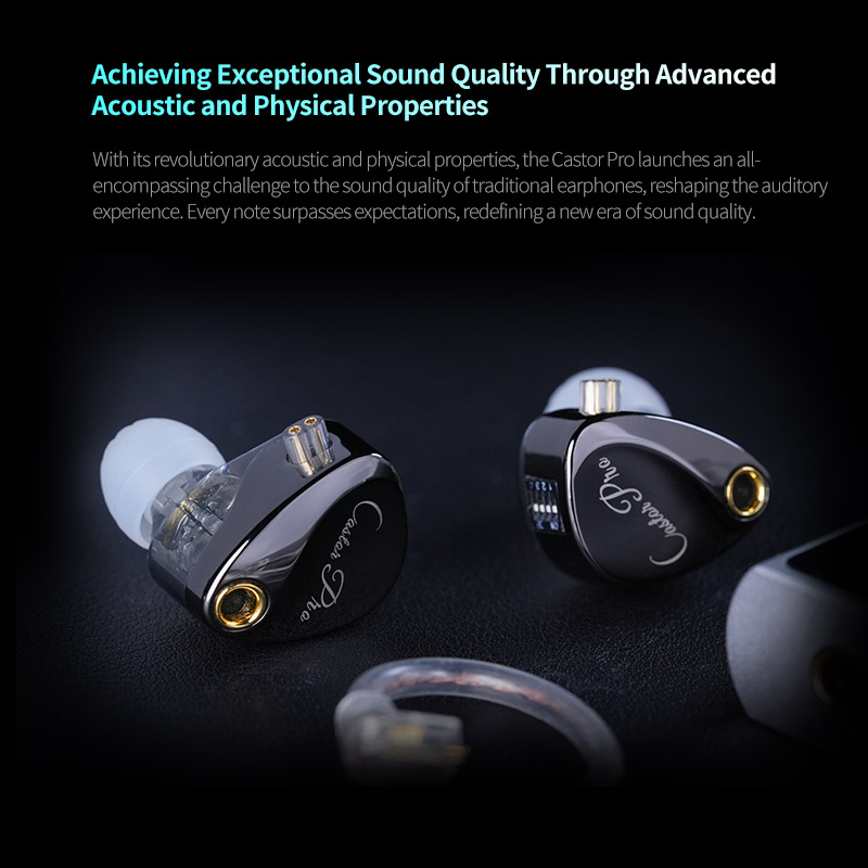 KZ Castor PRO Earphone In-Ear  - Type C Wired Earphones With Mic ulasan dan harga