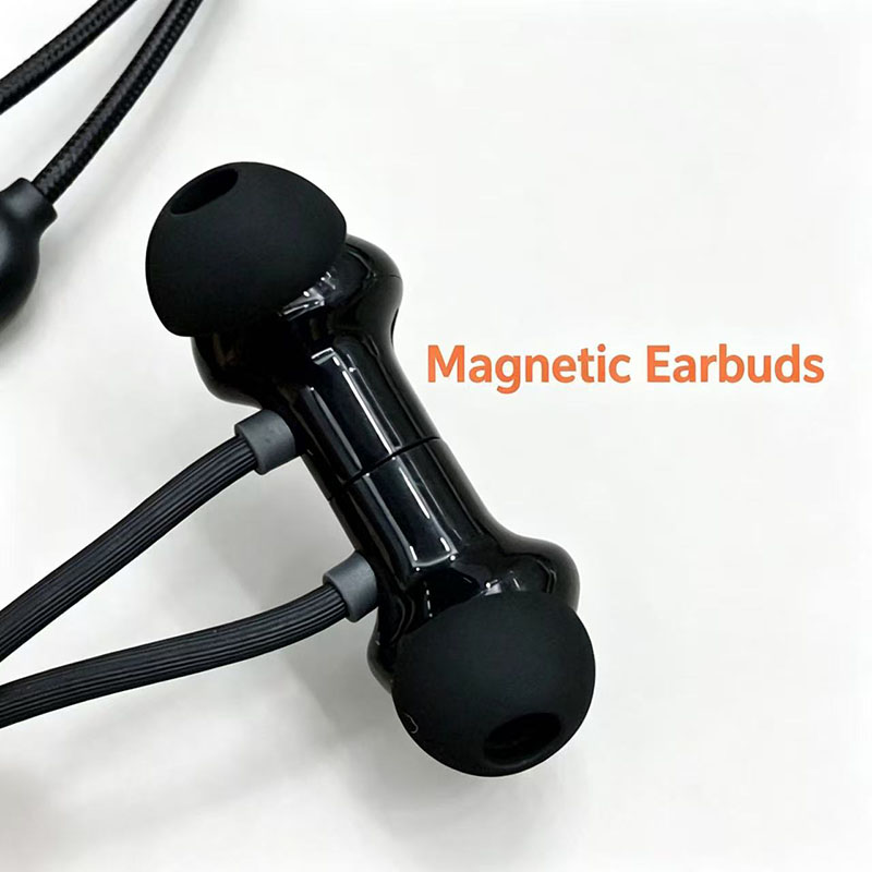 Earphone Bluetooth 5.0 Neckban - Magnetic Neckband Sports Earphones ulasan dan harga