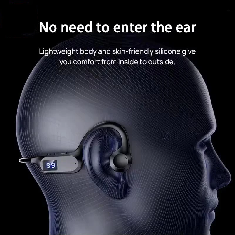 Headset Nirkabel HTC, Headphon - Bone Conduction Running Headphones ulasan dan harga
