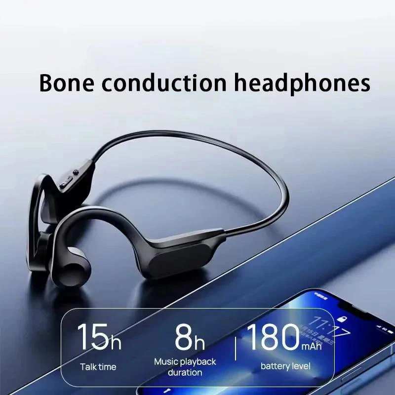 Headset Nirkabel HTC, Headphon - Bone Conduction Running Headphones ulasan dan harga